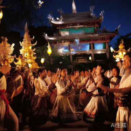 祭祀舞乐敬祖先