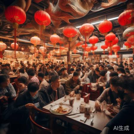 龙餐馆游客激增