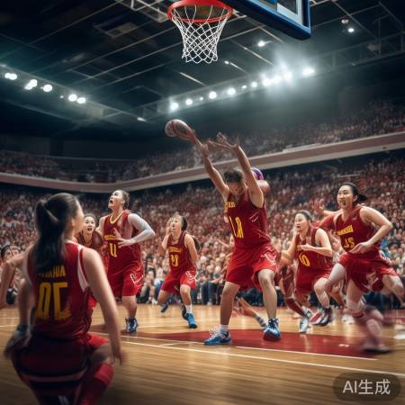 女篮教科书式胜利