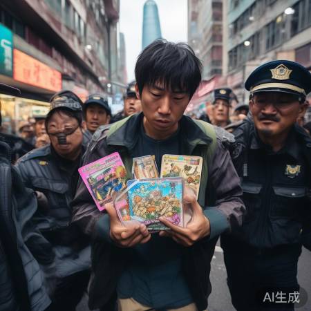 上海男子偷宝可梦被抓