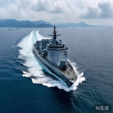 新西兰军舰过台海,局势紧张引关