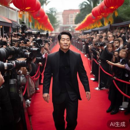 娱乐圈变幻无常，于和伟红毯蹒跚