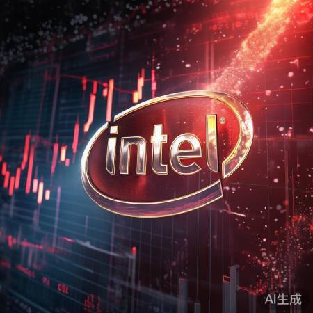 英特尔股价暴跌,行业地位受冲击